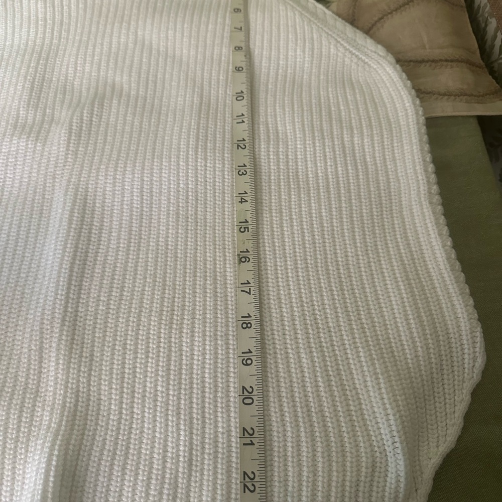 LOFT White Ribbed Tank Top - Picture 8 of 10